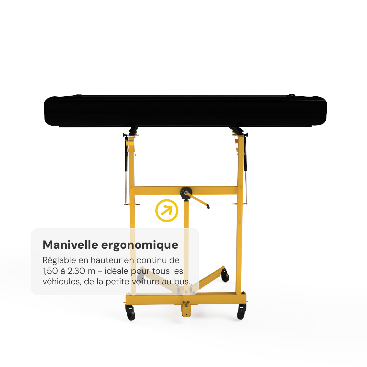 Système de levage universel pour tentes de toit