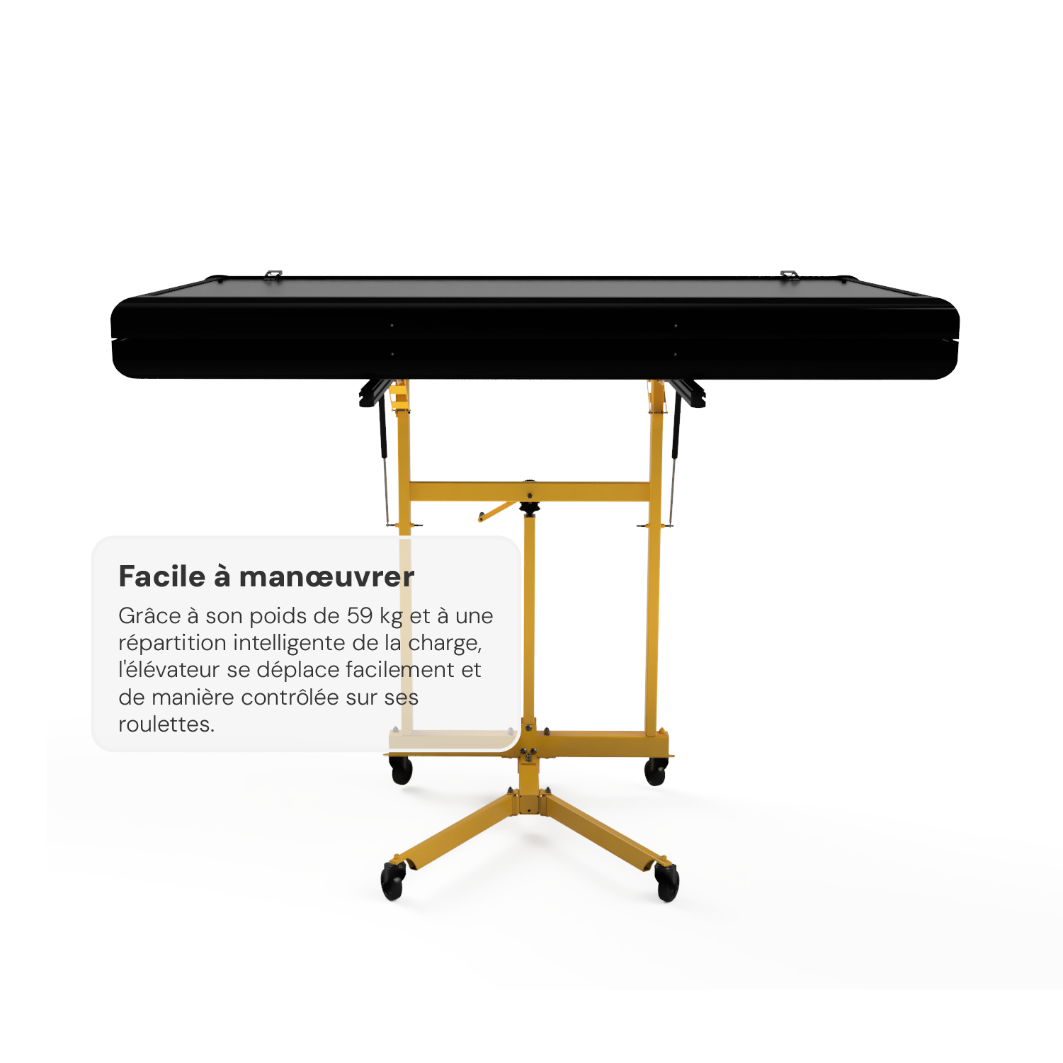 Système de levage universel pour tentes de toit