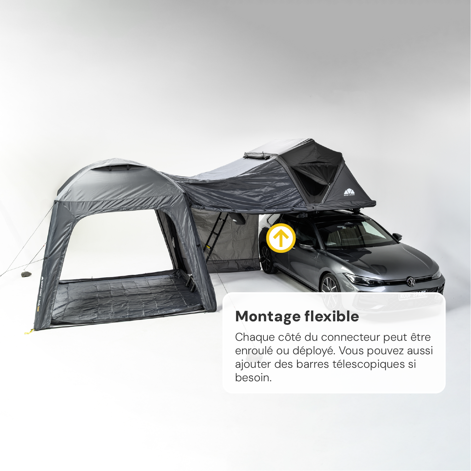 Annexe Family Base pour tente de toit Roof Space 2 et Roof Space 4