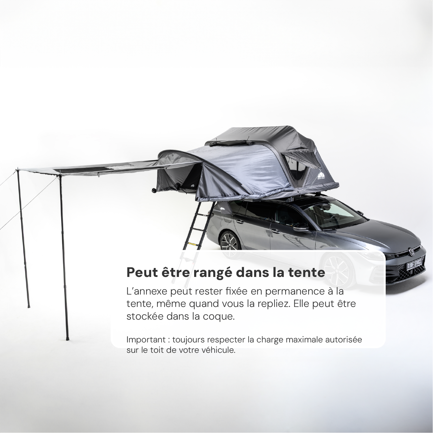 Annexe Light Base pour tente de toit Roof Space 2 et Roof Space 4