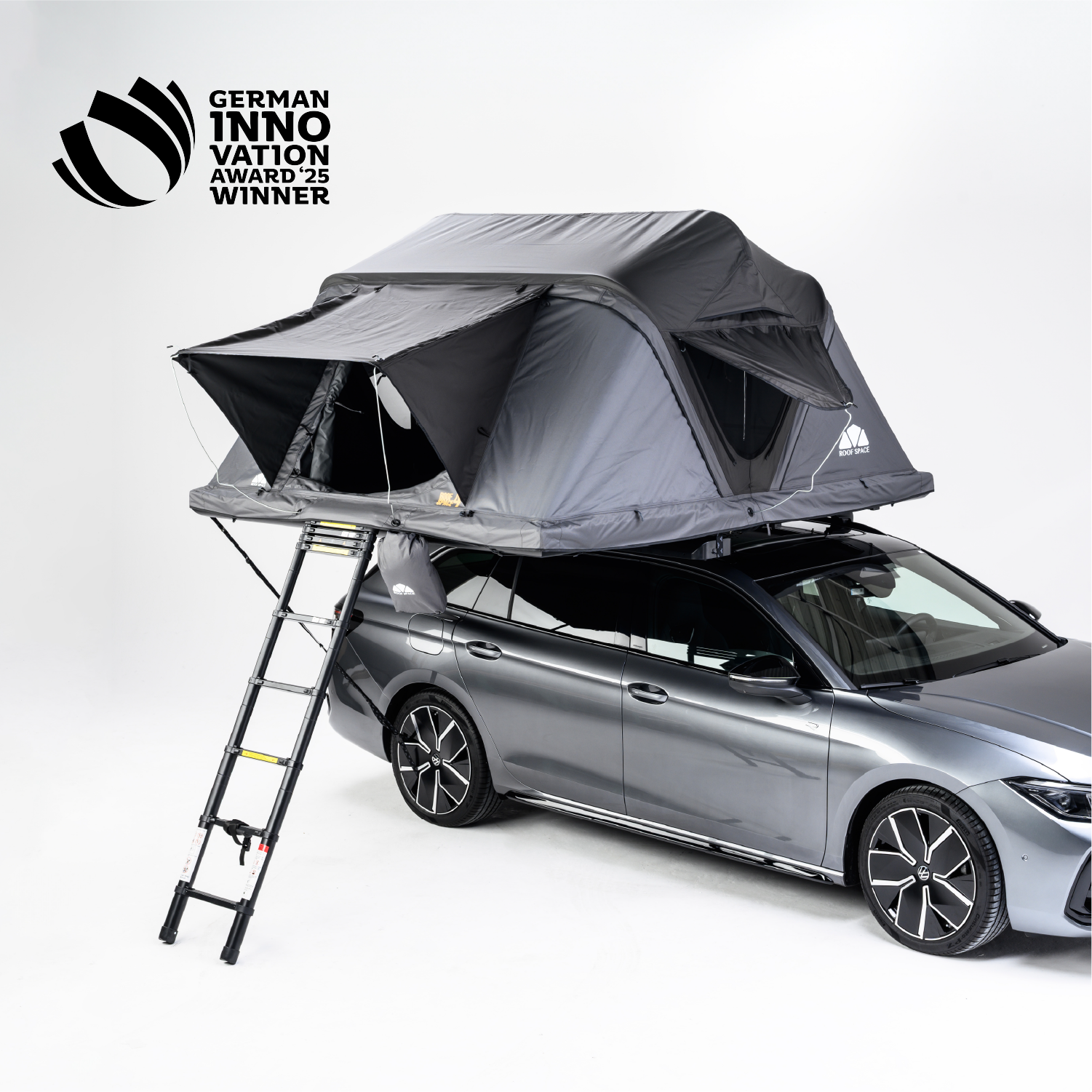 auto tente Tente de toit 4 places rigide en aluminium Roof Space 4