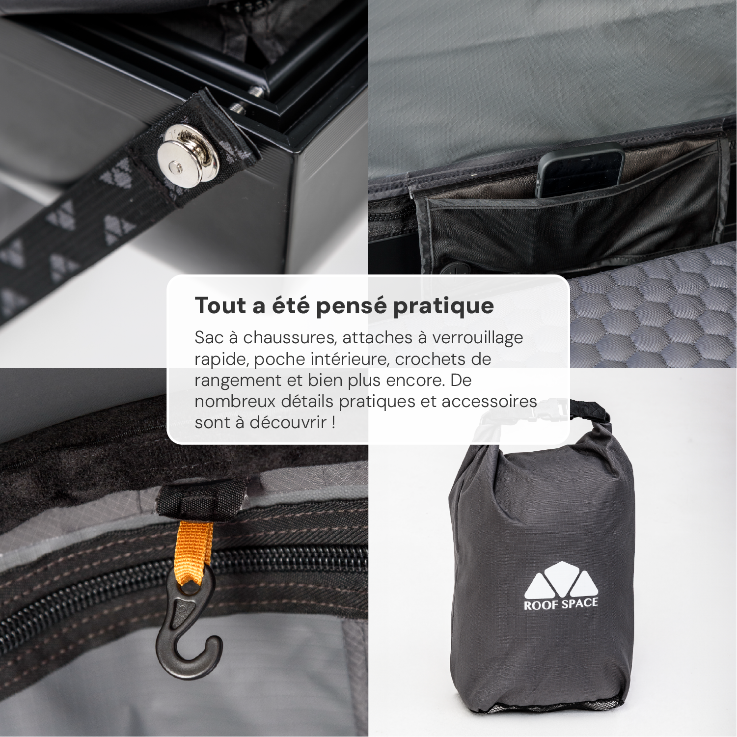 Tente de toit 4 places - Roof Space 4