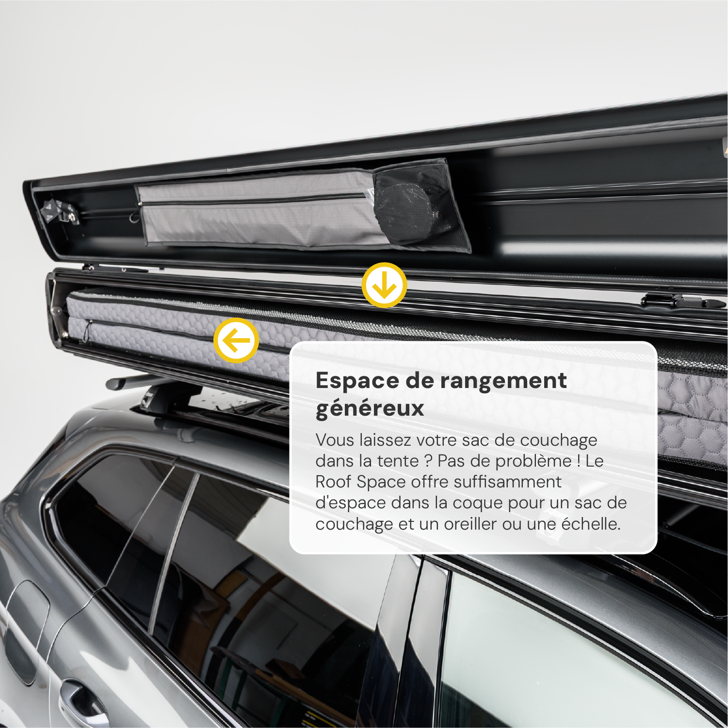 Tente de toit 4 places - Roof Space 4