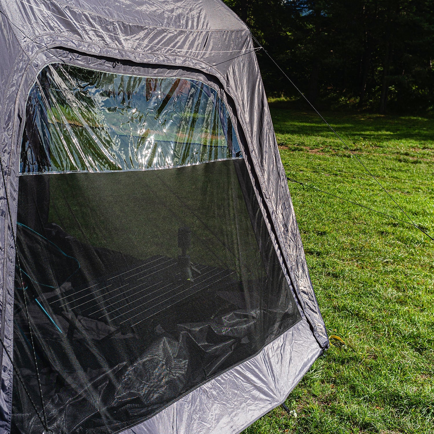 Annexe de tente de toit Roof Space Family Base en extérieur