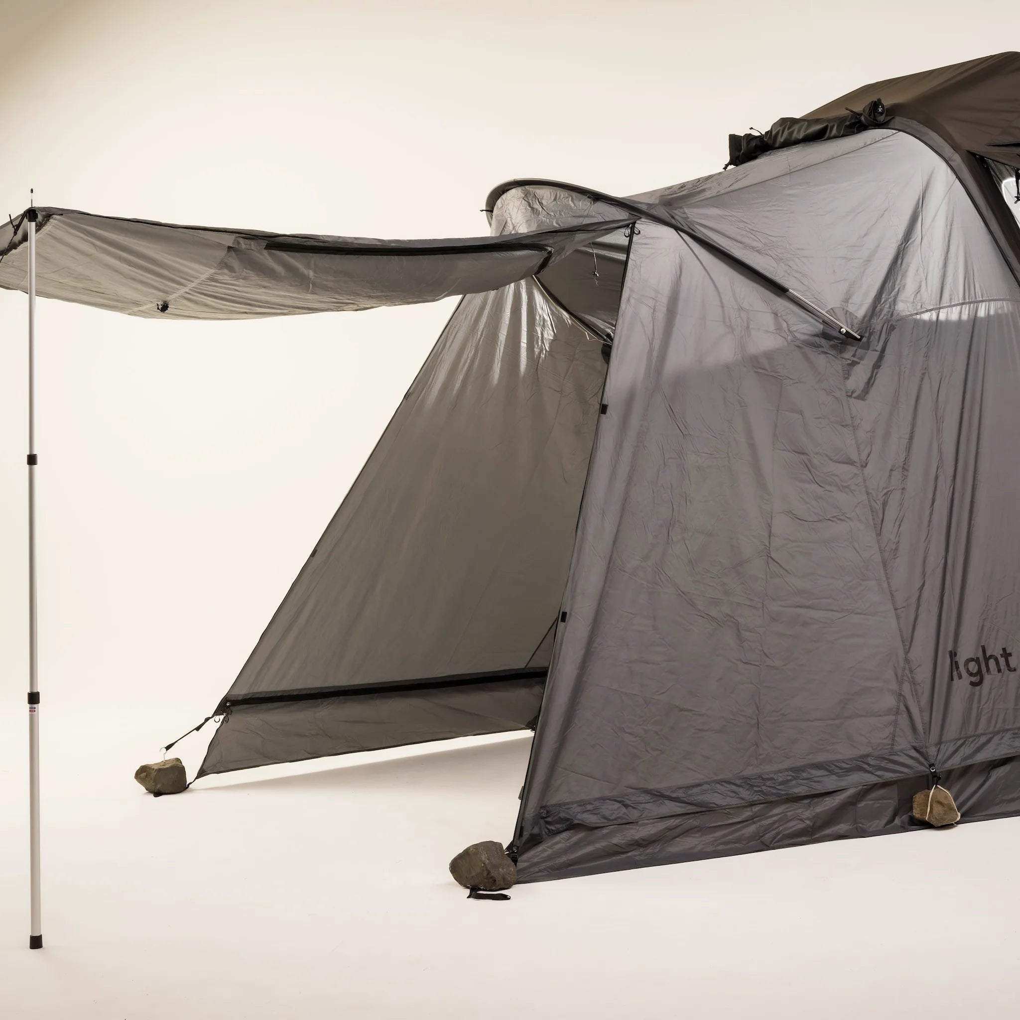 Annexe de tente de toit Roof Space Light Base ouverte