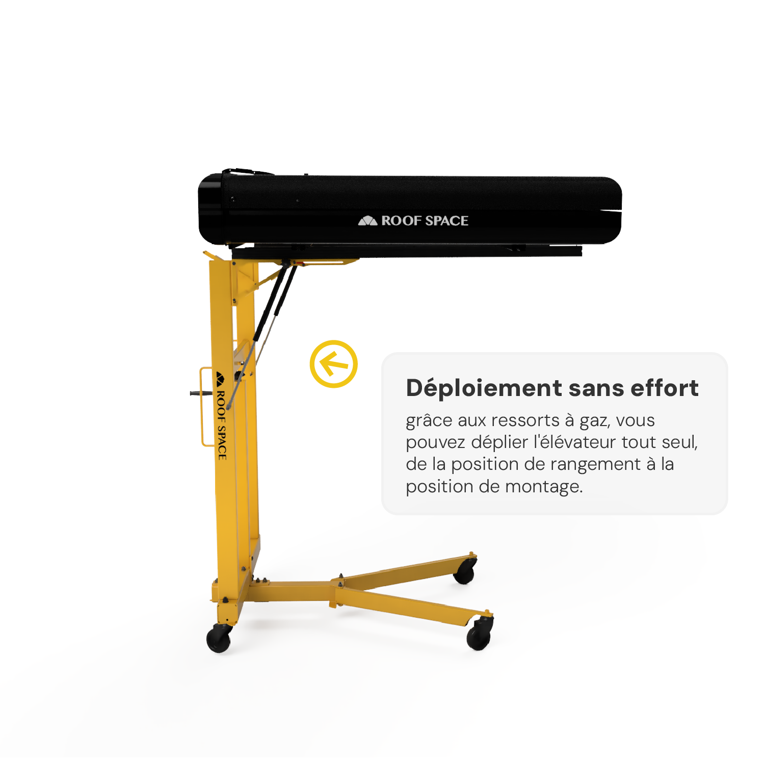 Système de levage universel pour tentes de toit