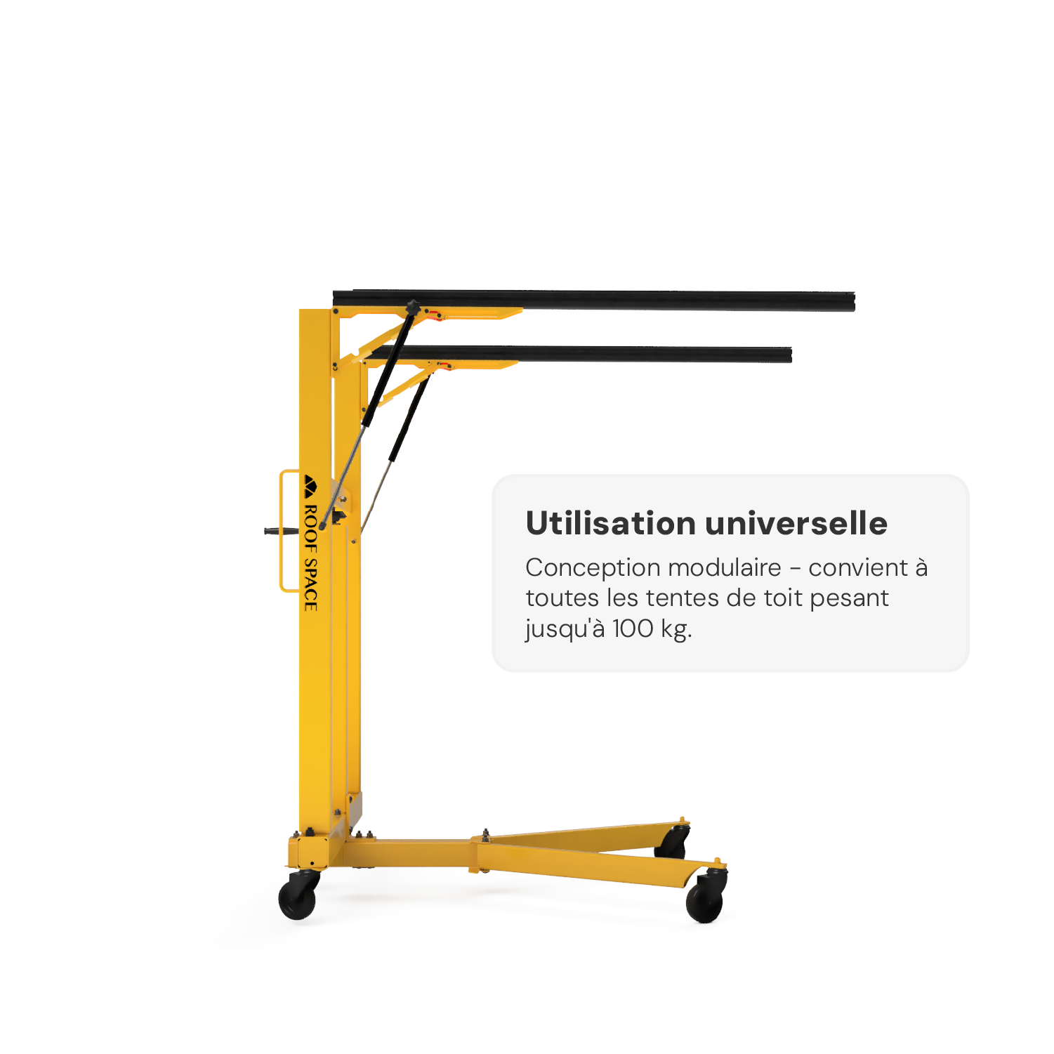 Système de levage universel pour tentes de toit