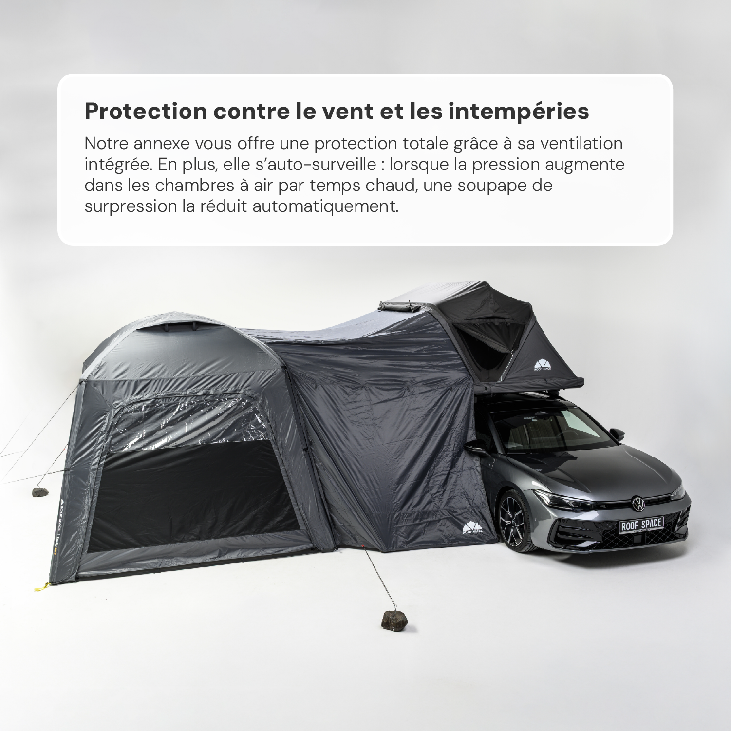 Annexe Family Base pour tente de toit Roof Space 2 et Roof Space 4