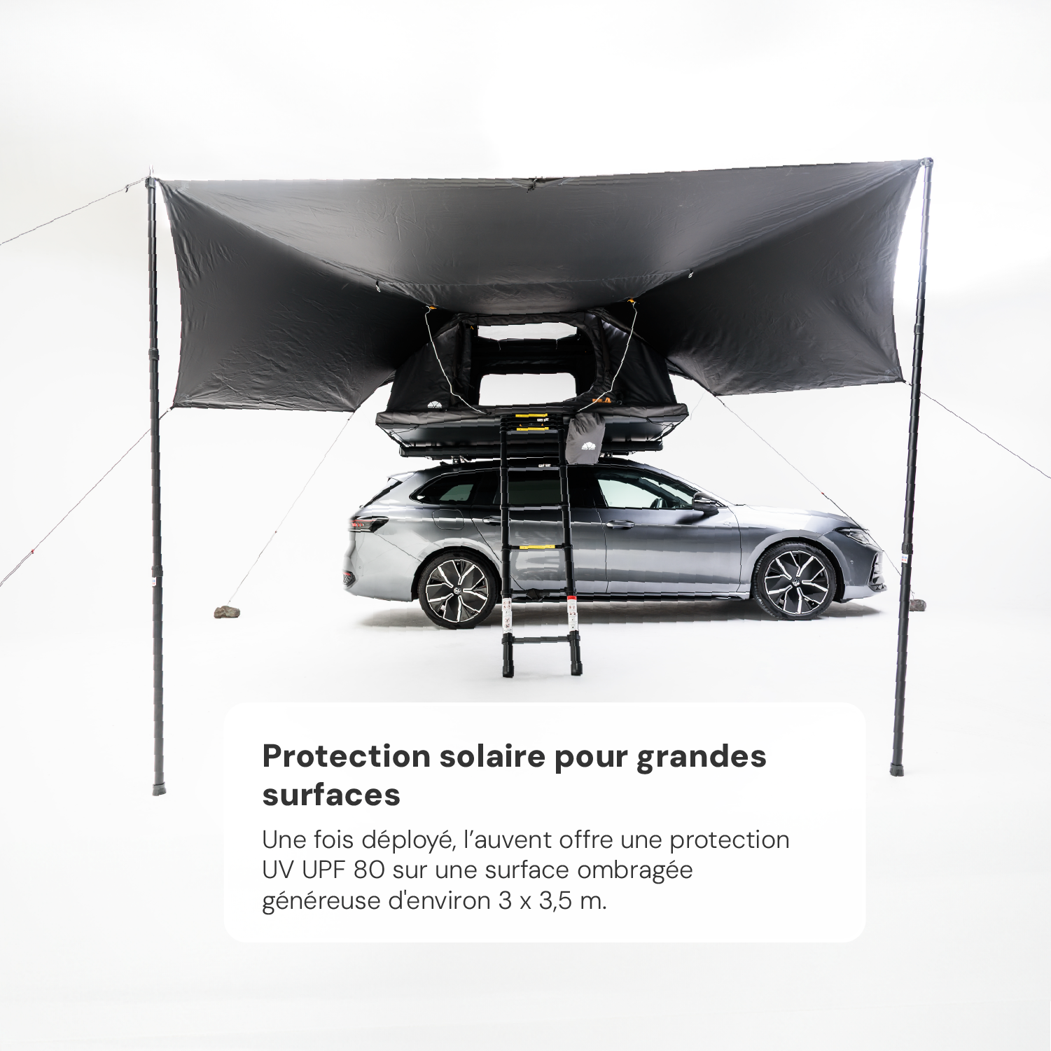 Auvent Light Awning pour tente de toit Roof Space 2 et Roof Space 4