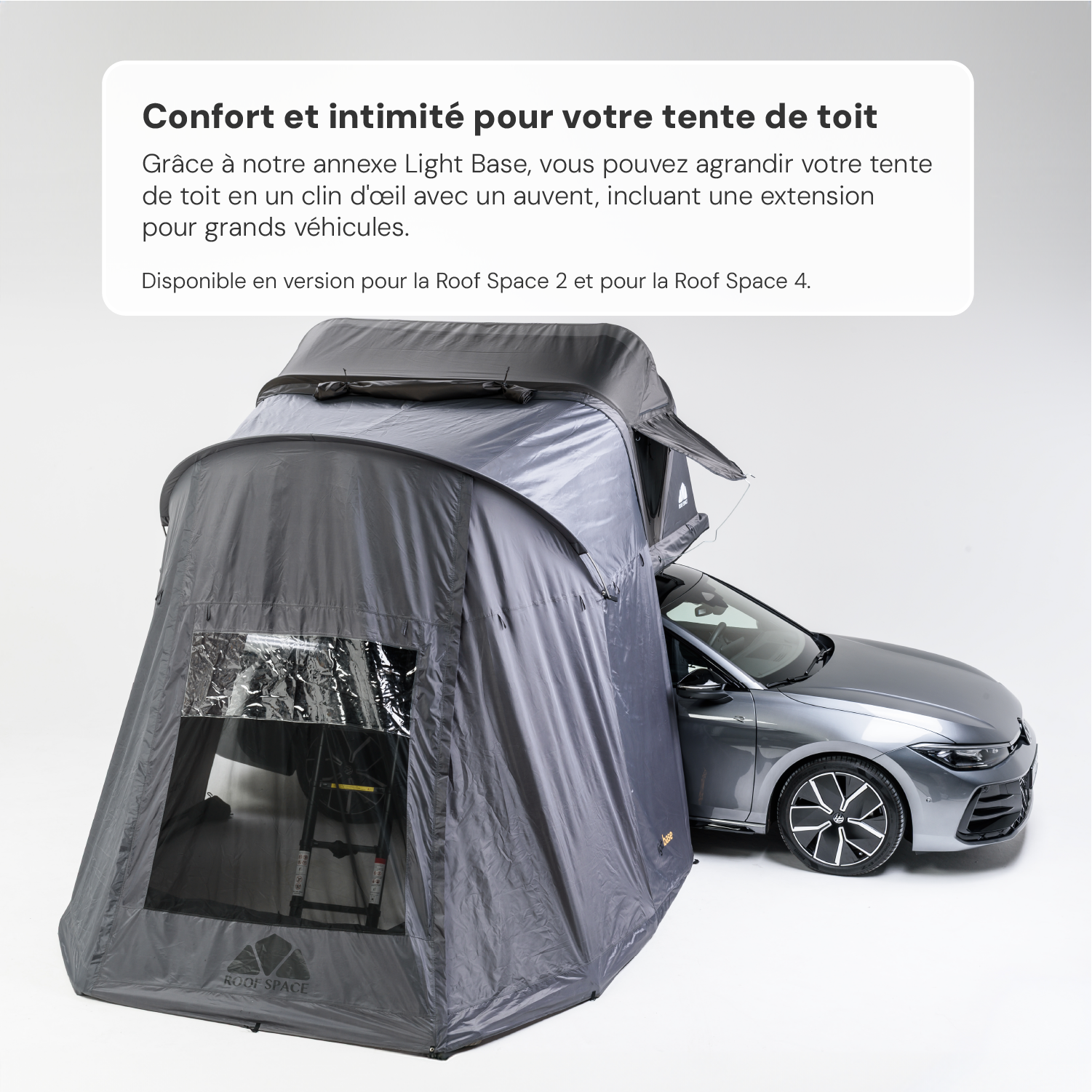 Annexe Light Base pour tente de toit Roof Space 2 et Roof Space 4