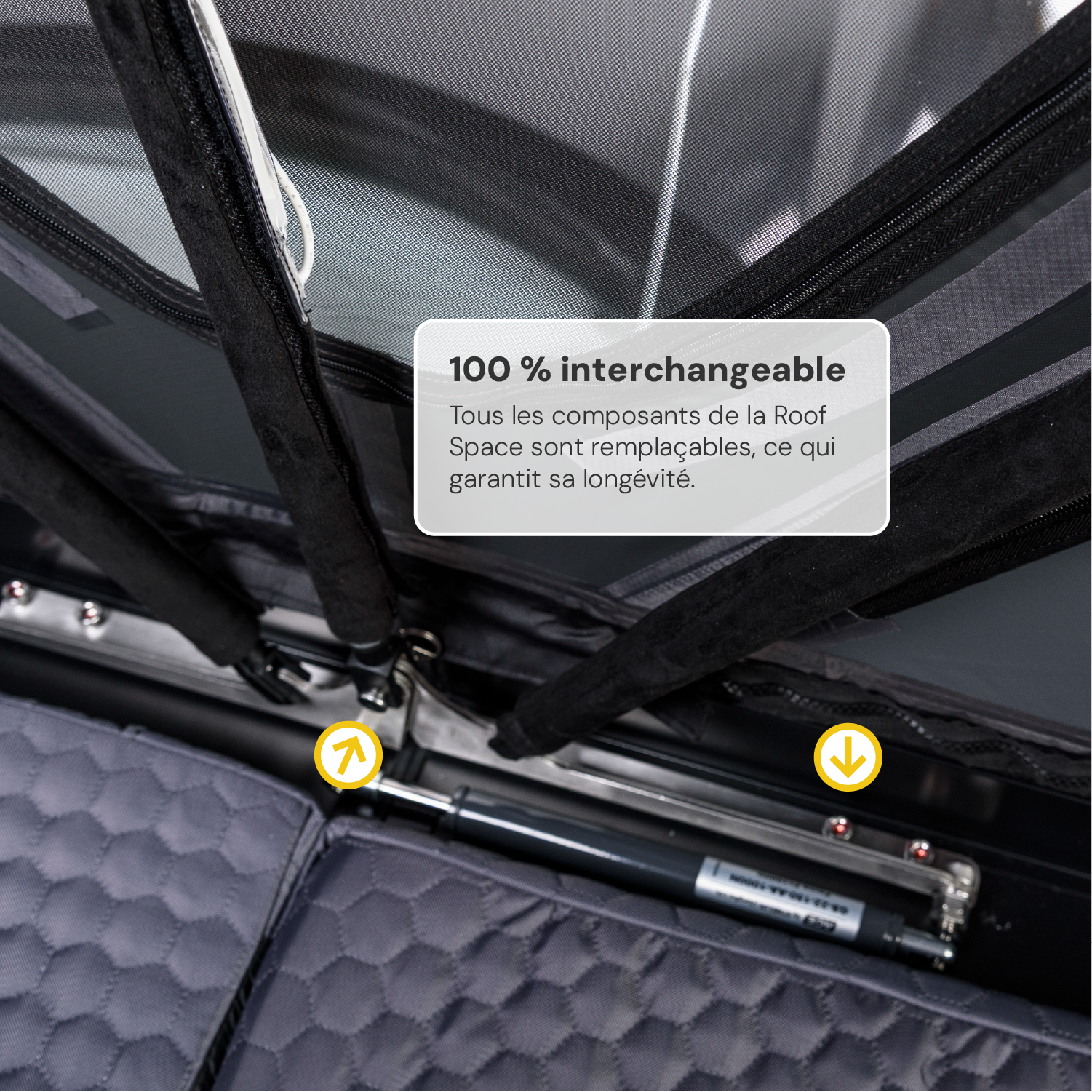 Tente de toit 2 places - Roof Space 2