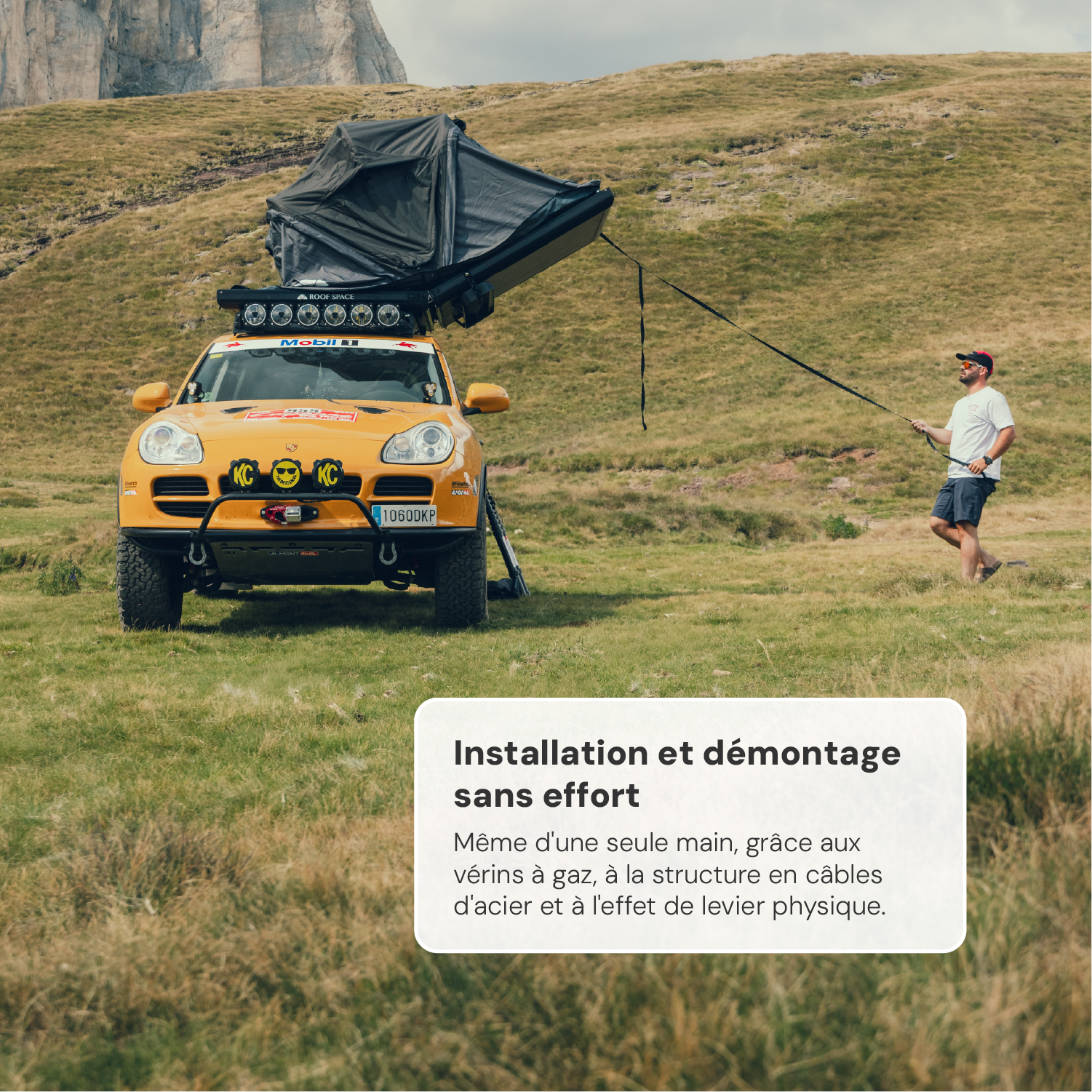 Tente de toit 2 places - Roof Space 2