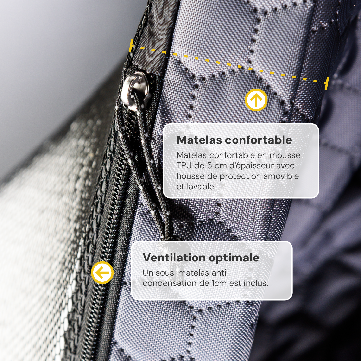 Tente de toit 2 places - Roof Space 2