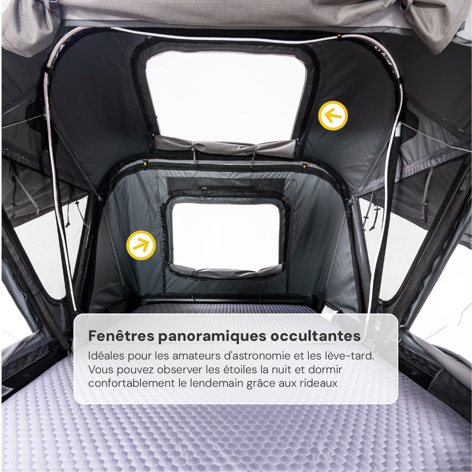 Tente de toit 2 places - Roof Space 2