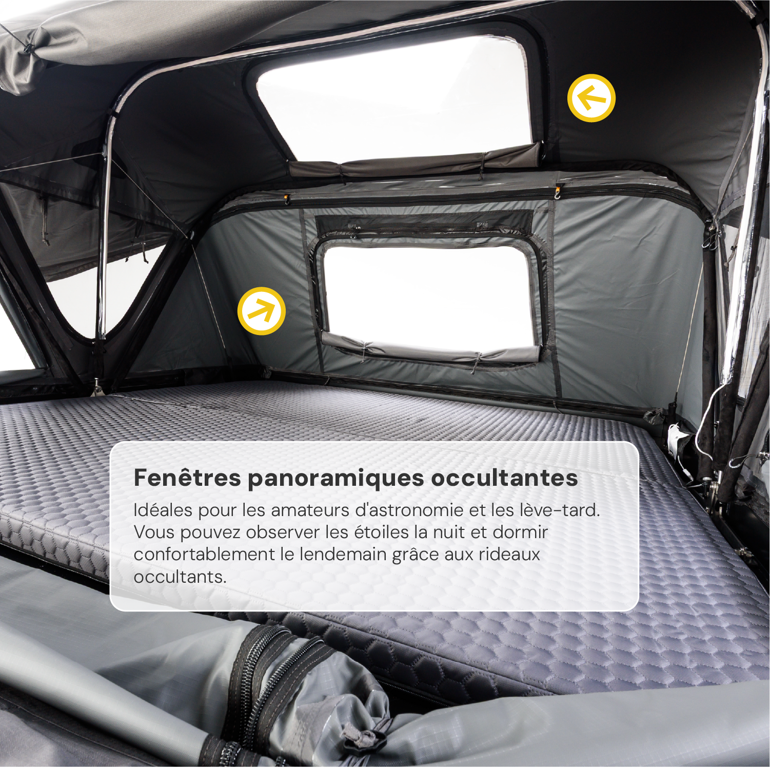 Tente de toit 4 places - Roof Space 4