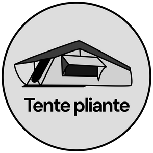 Tente de toit pliante