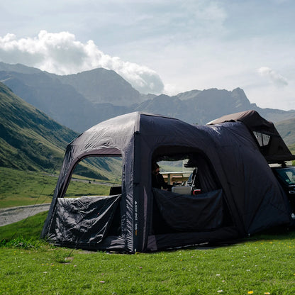 Annexe de tente de toit Roof Space Family Base en extérieur