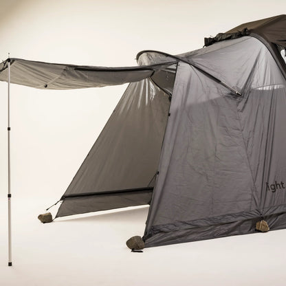 Annexe de tente de toit Roof Space Light Base ouverte
